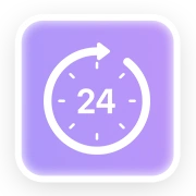پشتیبانی 24 ساعته